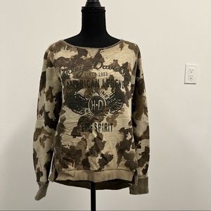 Camo Harley-Davidson Sweatshirt